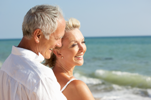 Senior Couple Enjoying Retirement Investing