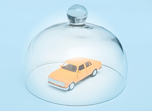 Car Insurance, insurance quote, yellow car under glass